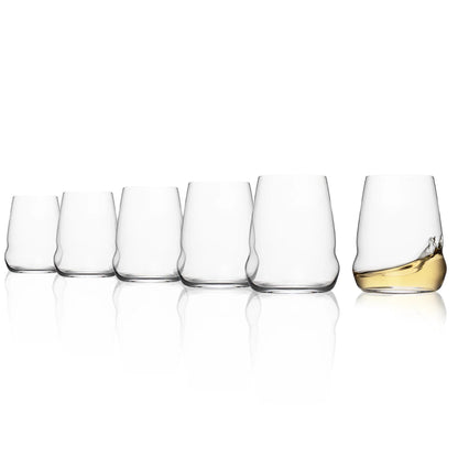 Vasos Cocoon White Wine Tumbler Cristal Stolzle x6 Unidades