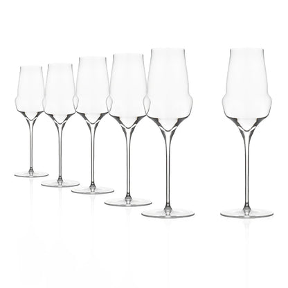 Copas Cocoon Flute Champagne Cristal Stolzle x6 Unidades