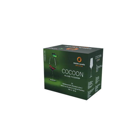 Copas Cocoon Burgundy Cristal Stolzle x6 Unidades