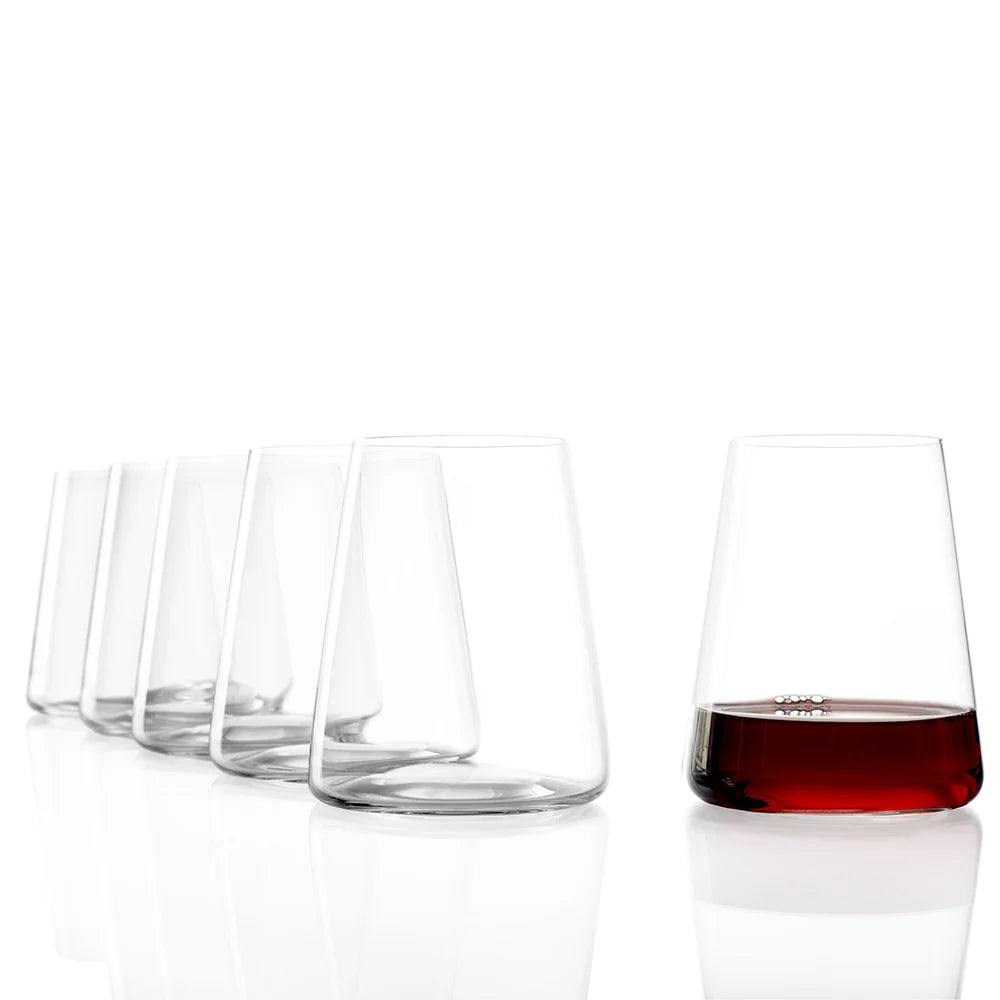 Vasos Power Red Wine Tumbler Cristal Stolzle x6 Unidades